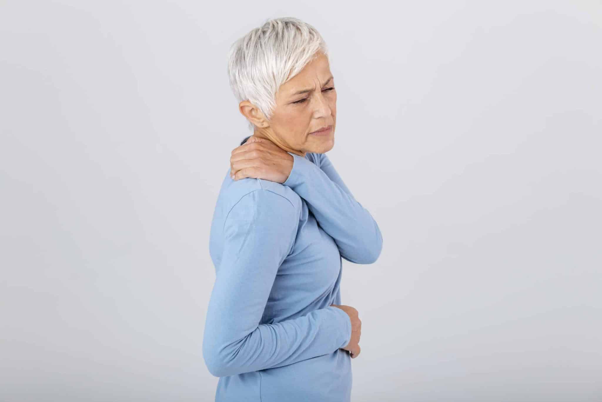 Woman Suffering with Shoulder Pain