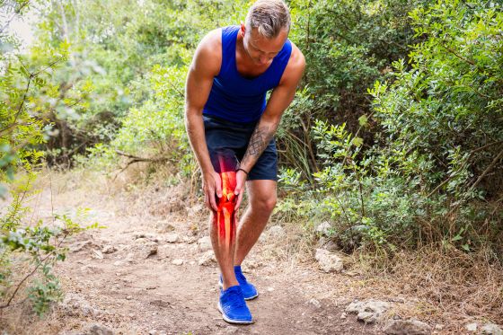 knee pain after walking