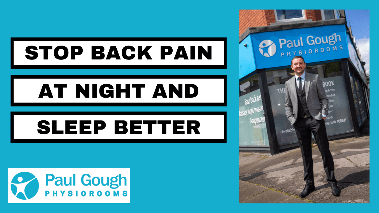 Stop Back Pain At Night And Get Better Sleep
